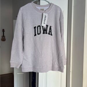 Chicka-D original corded sweatshirt - University of Iowa - S - NWT